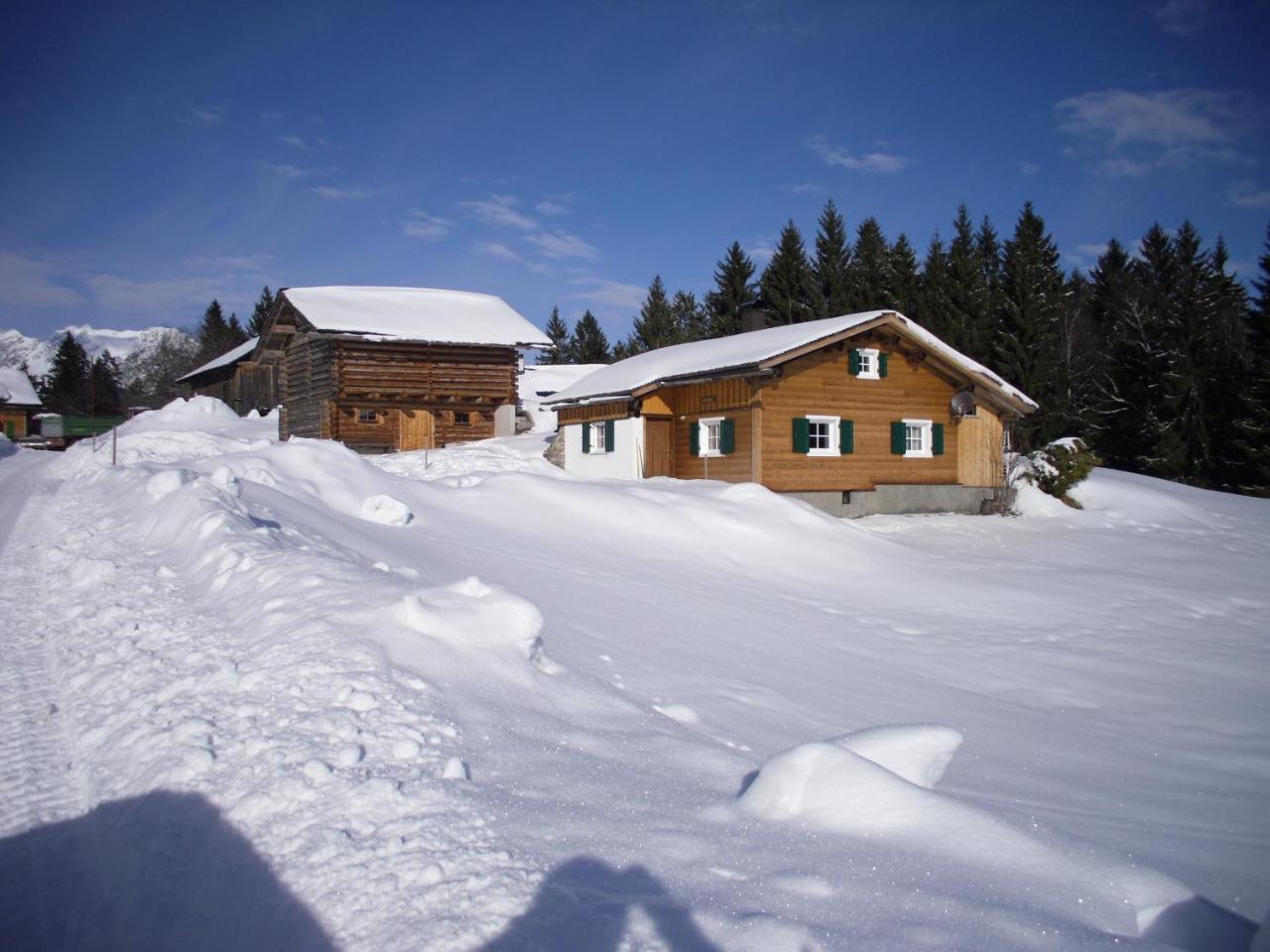 Maisaess Lifinarblick Villa Schruns Exterior foto