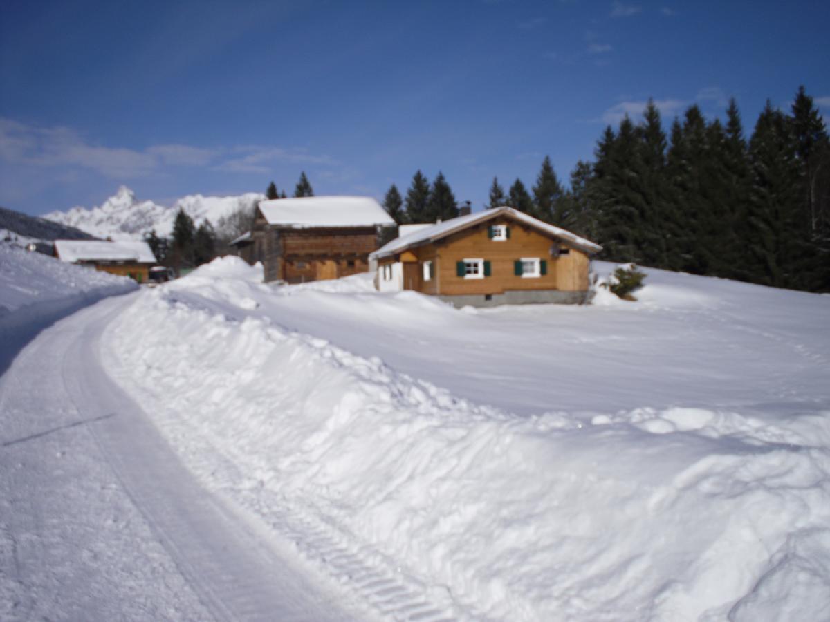 Maisaess Lifinarblick Villa Schruns Exterior foto